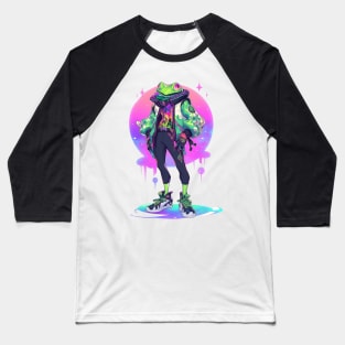 Amphibian Man Baseball T-Shirt